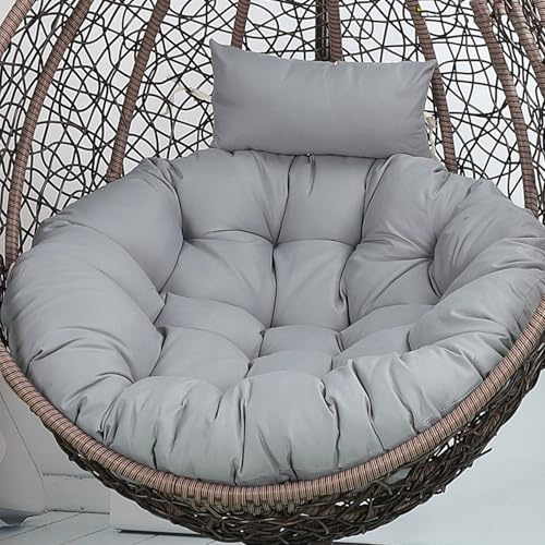 Aocase Hängesessel Kissen Sitzkissen für Hängeschaukel Polster XXL Rundes Sitzkissen 120 cm Extra Bequeme Stuhlauflage für Stühle Indoor Outdoor Abnehmbar Maschinenwaschbar, rutschfest,No14,90cm