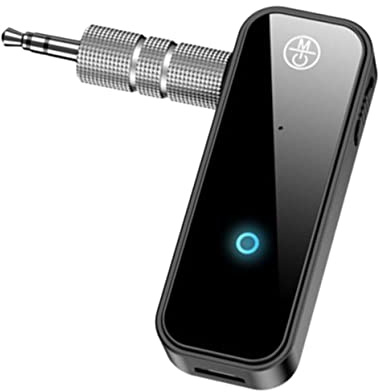 Yardenfun Kabelloser Audioadapter Aux 3,5mm Autoempfänger 5.0 Audio Sender HiFi Musik Für Tv Smartphone Tablet