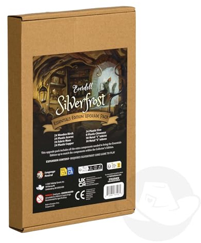 Starling Games | Everdell: Silverfrost Essentials Edition Upgrade Pack | Board Game Expansion | Ages 10+ | 1-4 Players | 40-80 Minutes Playing Time