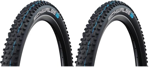 Schwalbe Fahrradreifen Rocket Ron – MTB Reifen 16 bis 29 Zoll – Tubeless Easy, für Cross-Country und Marathon Reifen – ADDIX Compound – vereint Speed und Kurvengrip (Packung mit 2)