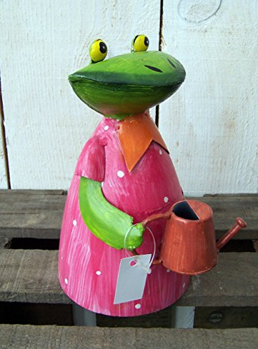 GH Zaunhocker Frau Frosch Gießkanne