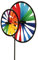 CIM Windspiel - Magic Wheel Twin Double - Durchmesser Ø16cm / Ø25cm - UV-beständig und Wetterfest - Vielseitige Haus und Gartendekoration