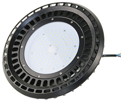 VBLED® 100W LED Hallenleuchte Pendelleuchte UFO - 120lm pro Watt - Industrie-Strahler als HQL Ersatz, IP65 Schutzklasse, Pendelleuchte