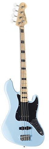 J & D JB Vintage 1975 Electric Bass (Sky Blue) - Basso elettrico a 4 corde
