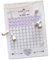 FEENSTAUB Hochzeit Countdown A5 mit Stempel, 100 Tage bis zur Hochzeit, Verlobungsgeschenk für beide, Hochzeitvorbereitung Geschenk, Countdown Hochzeit mit Herzstempel, Geschenk für Verlobte
