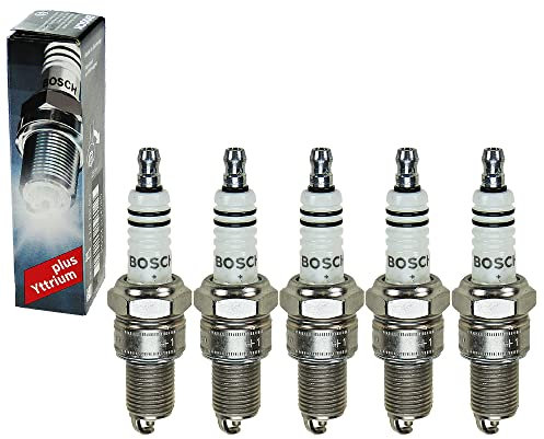 5x Original BOSCH Zündkerze Zündkerzen WR7DC+