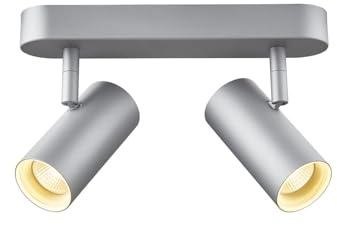SLV NOBLO, Indoor LED Deckenaufbauleuchte 2700K silber
