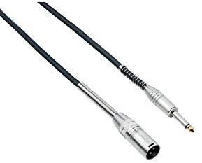 Bespeco IROMM100P Cavo per Speaker Attivo Jack/Xlr M, 1 mt