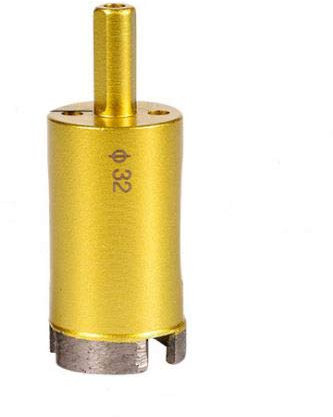 Yaowanguan punta diamantata per sega a tazza Strumenti per vetro/piastrelle/ceramica/marmo/porcellana/cemento/granito Apertura di taglio-Punta da trapano per rivestimento diamantato da 32mm