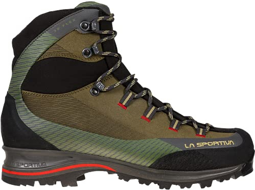 LA SPORTIVA M Trango TRK Leather GTX Grün - Gore-Tex Atmungsaktiver wasserdichter Herren Gore-Tex Trekkingschuh, Größ