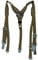 WW2 Repro Bundeswehr Hosenträger Soldat Canvas Gurtband Y-Straps