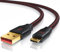 CSL - 3m Micro USB Kabel - Schnellladekabel mit Datenübertragung - Nylonmantel - Ultimate Fast Charge 24 AWG - für schnelle Ladevorgänge