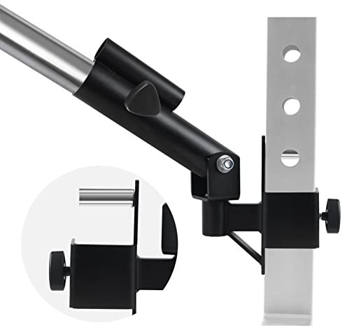 Logest Power Rack Attachments T Bar Row Landmine Attachment - Heavy Duty Steel Mounted Rack Base - Workout Equipment for Deadlifts Squats - Available in 2X2 for Power Cage