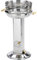 WXHN Gril de Colonne de Gril de Charbon de Bois d'acier Inoxydable, approprié à 1-3 Personnes extérieures, Barbecue de Jardin