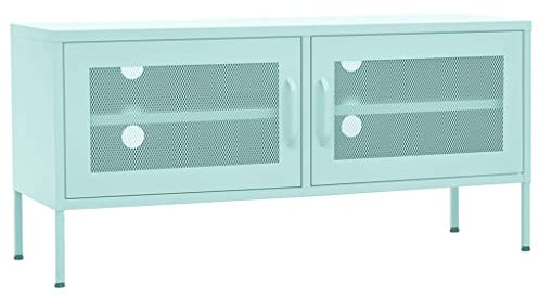 vidaXL TV-Schrank, Mint, 104,9 x 35,1 x 50 cm, Stahl
