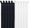 MARARDI [Packung 10] Unsichtbaren Reißverschlüssen [Schwarz und Weiß] Nylon [25 cm] Nähen und Basteln zum Kleidung Taschen Stoff für Nähmaschine Patchwork Baumwolle Zipper mit Metallreißverschluss