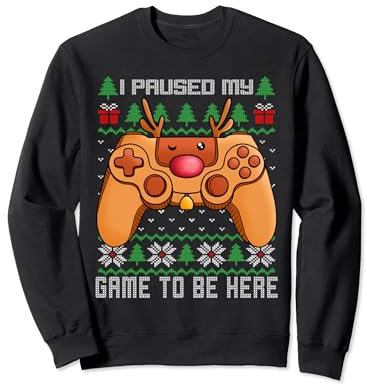 Video Christmas Gamer Xmas Gaming Herren Jungen Kinder Jugend Sweatshirt