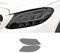 CarXs Autoscheinwerfer-Schutzfolie, transparent, geräuchert schwarz, passend für Mercedes Benz C-Klasse W204 W205 C63 AMG A 205C205 S205