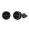 Schwarze Ohrstecker 925 Sterling Silber Keltische Ohrringe Punk Gothic Ohrringe Keltischer Knoten Schmuck Geschenke für Frauen Männer Geburtstag