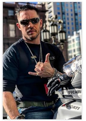 bpoejge Exklusive Art Edition berühmter hübscher Schauspieler Tom Hardy Vintage 90er Jahre Mode Gang Stil Wandkunst Foto Poster 6 Leinwandposter Schlafzimmer Dekor Landschaft Büro Zimmer Dekor