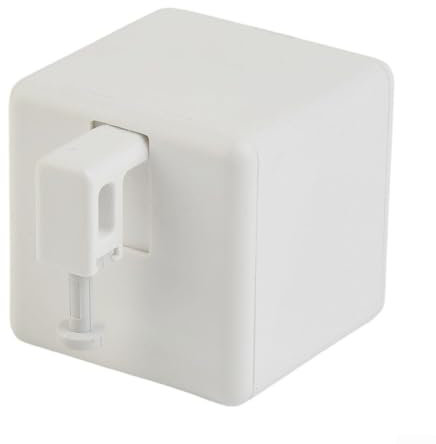 Compatible con botones inteligentes Pulsador Robots Botón Push para control remoto inteligente Botón pulsador inteligente para fácil control remoto (blanco)