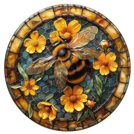 KaayeeWood Holzpuzzle Erwachsene,300 Teile Gemütliche Biene Holz Puzzle,Einzigartige Wooden Puzzle Mit Box Aus Holz Geburtstagsgeschenk für Erwachsene und Kinder