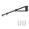 K&F Concept 130CM Wall Mount Triangular Boom Arm, Aluminium Boom Arm 180° Rotation Wall Mount Boom for Photography Streaming Video Recording,with 3/8 1/4 Thread Universal Adapter,3-10KG Carrying