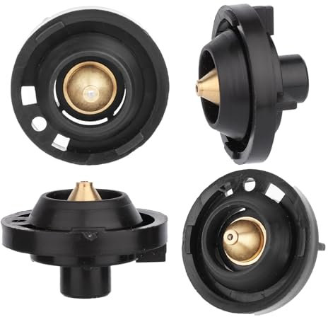 4 Pezzi Ugelli per Pistola Spruzzo Elettrica da 1,8mm, Accessori di Ricambio per Ugelli Spruzzatori Facile da Staccare Compatibile con la Maggior Parte Degli Strumenti di Verniciatura Elettrici