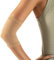 CALZITALY 1/2 Piezas Protector Picc Brazo para Hombre y Mujer, Mangas para Brazos Protección de Medidor Glucosa, Glucómetro o Cateter Picc Made in Italy (1 Pieza Natural, 4)