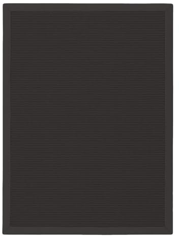 Astra Sisalteppich Manaus - 100% Naturfaser Teppich aus Sisal, robust & rutschfest, fußbodenheizungsgeeignet, ideal für Wohnzimmer, Flur & Büro Lava/Granit 140x200cm