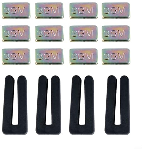 Filteilect 4 Sets Of Ceiling Fan Blade Balancing Kit Fan Balancing Kits Clamp 3GM Weight