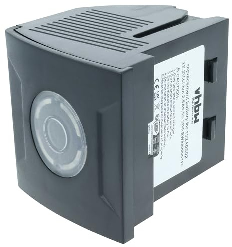 vhbw Akku Ersatz für Bissell 132A0002 für Staubsauger Schwarz (2,5 Ah, 22,2 V, Li-Ion)