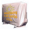MUNDOCLIMA Funda Aire Acondicionado Extralarga Gris PVC Reforzado 220 Micras Resistente al Agua y Hielo 950x400x850 mm