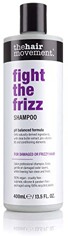 The Hair Movement | Fight the Frizz Shampoo | Sulphate free | Paraben free | Anti-frizz hair Shampoo | Salon Professional Shampoo to Combat Frizz | Repair Hair | Softly Cleanse | Retain Moisture