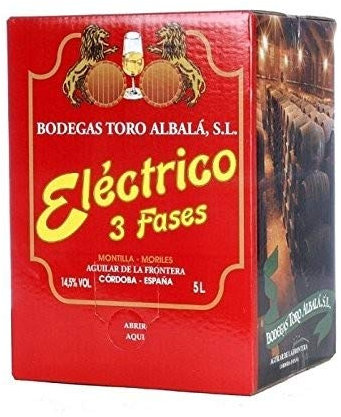 Toro Albalá Finoeléctrico 3 Fases Sin Filtrar Bag In Box 5l.