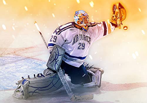 CALVENDO Poster 42,0 x 29,7 cm Querformat Ein Motiv aus dem Kalender Eishockey - Fight, Poster DIN A3 quer| Bilder, Kunstdruck, Wandbild, Wanddeko, Prints ohne Rahmen