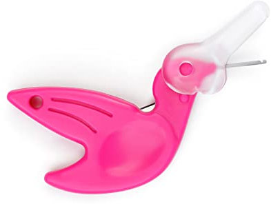 Prym Love Birdy Nadeleinfädler mit Fadenabschneider, Rosa