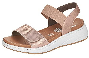 Rieker Damen Sandalen Rosa EU 42 Rosa EU 42 Rosa EU 42