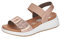 Rieker Damen Sandalen Rosa EU 42 Rosa EU 42 Rosa EU 42