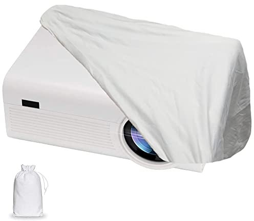 Skyour Projector Dust Cover Nylon Stretchy Outdoor Movie Video Projector Covers for Ceiling Mounted Universal Projectors Storage Bag Case Protective Covers