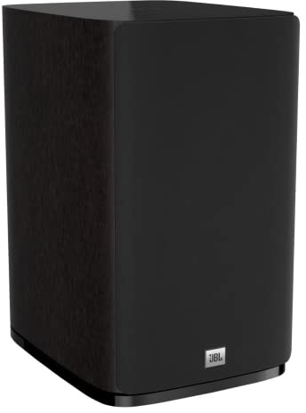 JBL Studio 620, Dark Wood - High-Performance Bookshelf Loudspeaker - with 5.25” PolyPlas Cone Woofer & 2414H-1 Compression Driver - Elegant Design with Magnetic Grille
