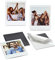 instax Quadratische Magnete, mit magnetischer Rückseite