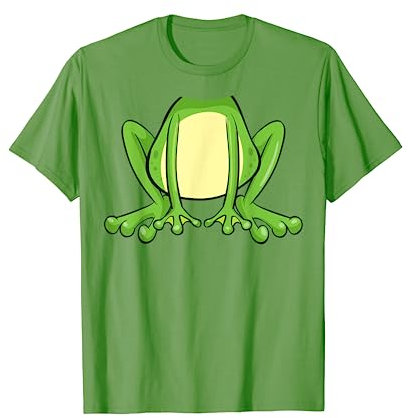 Frosch Kostüm Lustige Verkleidung T-Shirt