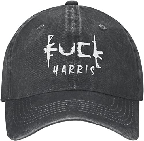 Herren Damen Baseballmütze Kontrolliere F-Uck Harris Hip-Hop-Hut Baumwolle Baseball Kappen Verstellbar Outdoor Hut Für Sport Laufen Wander