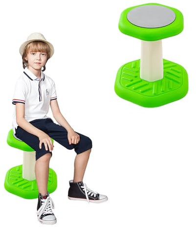 Fanboxk Active Chairs Wackelhocker für Kinder, Vorschulstuhl, alternativer flexibler Sitz, Balance Wackelhocker für Klassenzimmer, Vorschule, Kindergarten und Grundschule, aktive sensorische Stühle,