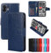 BellaCase Coque Nothing Phone 2 Étui en Cuir Premium Nothing Phone 2 [Emplacements pour Cartes] [Béquille] [Magnétique] Housse pour Smartphone Nothing Phone 2(Bleu foncé)