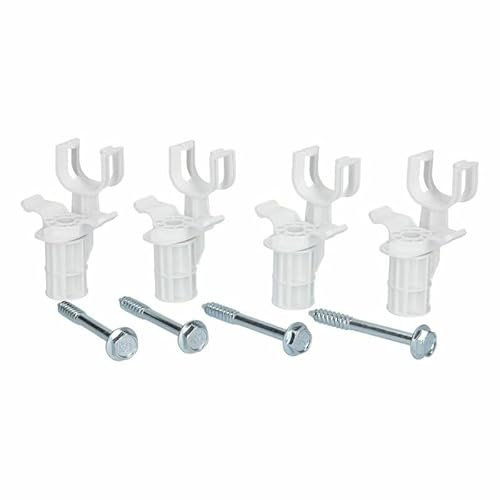 LUTH Premium Profi Parts Lot de 4 sécurités de transport compatibles avec Bosch 10012244 - Fixation pour tambour et machine à laver
