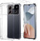 JDXHFF Cover Compatibile con ZTE Blade A54 (6.6) Trasparente e 2 Pezzi Pellicola Protettiva in Vetro Temperato - Bumper Custodia Morbido Silicone Protettivo TPU Case Clear