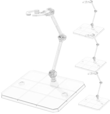 BESTonZON 8 Stk Actionfigurenständer Einstellbar Adapter Gestell Bärenspielzeugständer Beständig Liefern Displayhalter Für Actionfiguren Unterstützung Rigs Beweglich Plastik Spielzeugregal