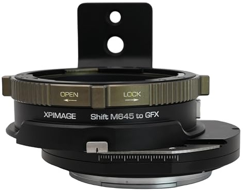 XPIMAGE Shift-Objektivadapterring, kompatibel mit Mamiya 645-Objektiv für Fujifilm GFX-Kamera